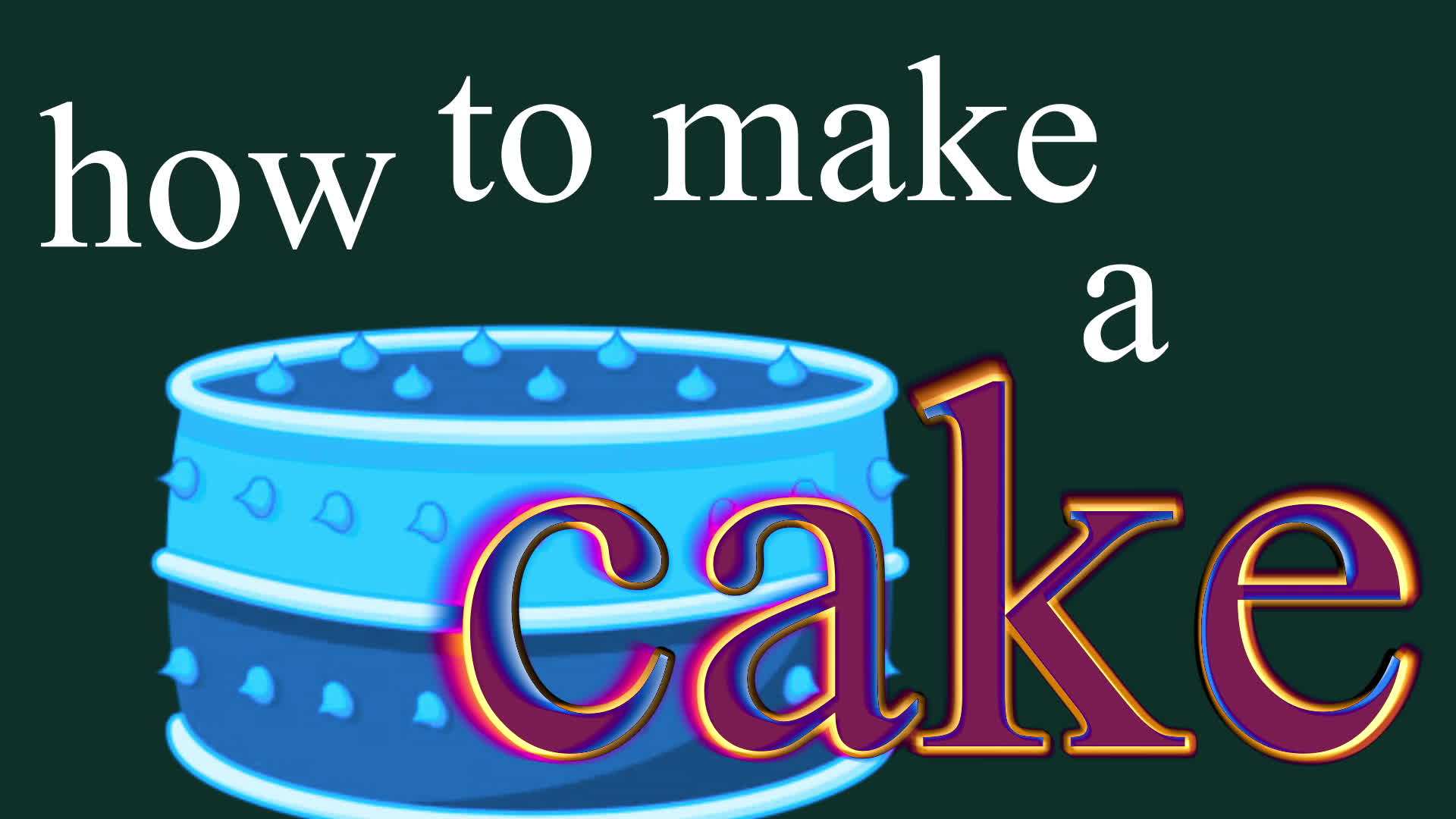 thursday how to make a cake